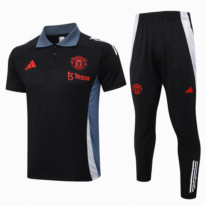 NEW MANCHESTER UNITED TRACKSUIT POLO 2º 24/25