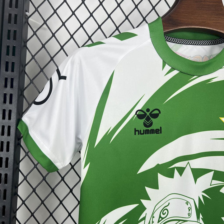 (NIÑO) CONJUNTO BETIS X NARUTO SPECIAL EDITION 2025/26