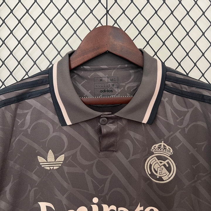 NEW CAMISETA PERSONALIZADA REAL MADRID BLACK 24/25