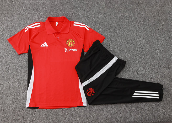 NEW MANCHESTER UNITED TRACKSUIT POLO 3º 24/25