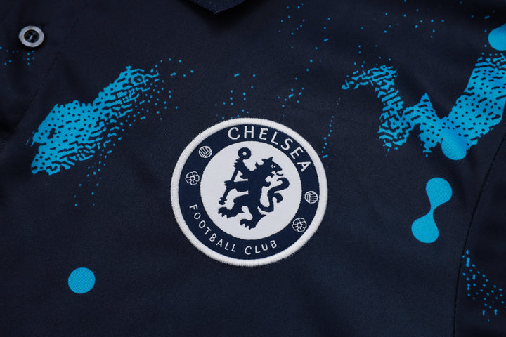 NEW CHELSEA TRACKSUIT POLO 24/25