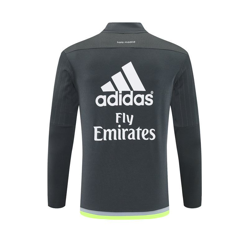 NEW REAL MADRID TrackSuit Complete RETRO 2015/16