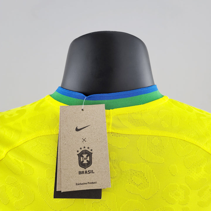 CAMISETA BRASIL QATAR 2022 PLAYER VERSION