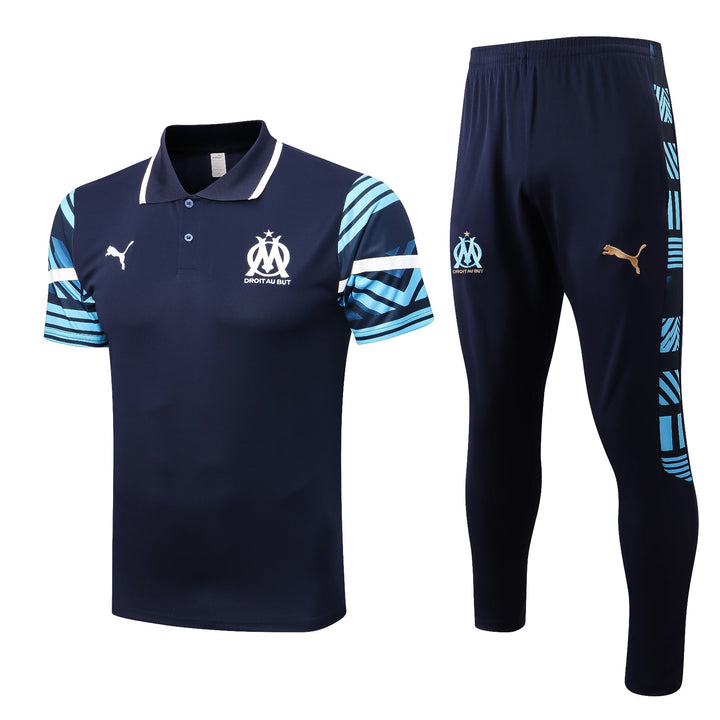 NEW OLYMPIQUE DE MARSELLA TRACKSUIT POLO