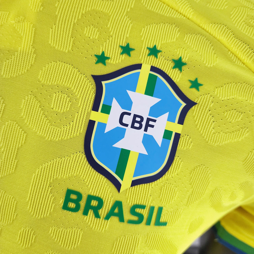 CAMISETA BRASIL QATAR 2022 PLAYER VERSION