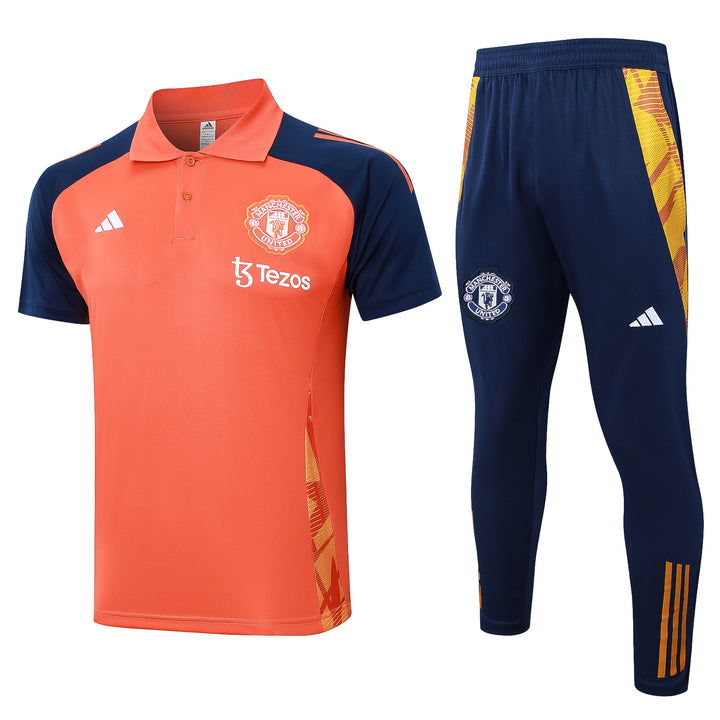 NEW MANCHESTER UNITED TRACKSUIT POLO 4º 24/25