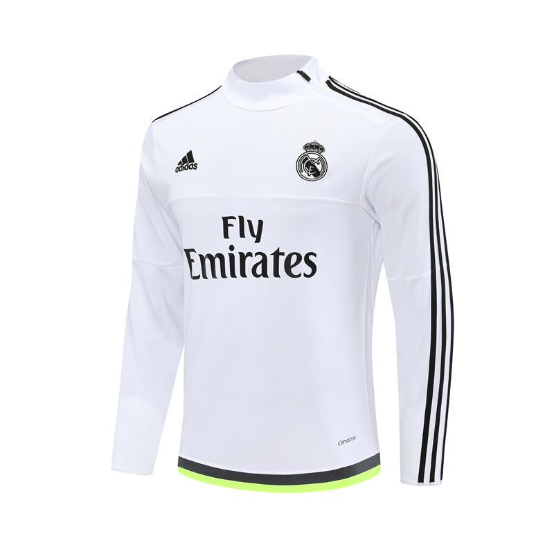 NEW REAL MADRID TrackSuit Complete RETRO 2015/16