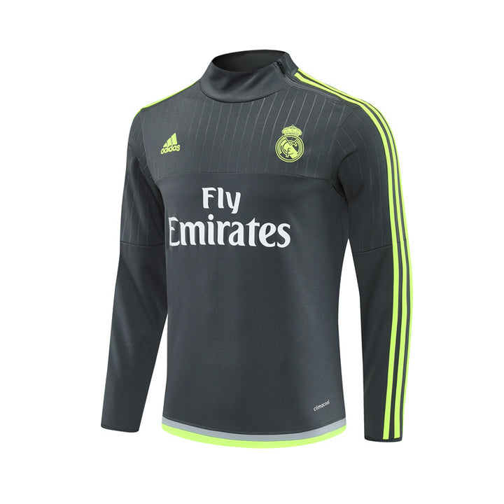 NEW REAL MADRID TrackSuit Complete RETRO 2015/16