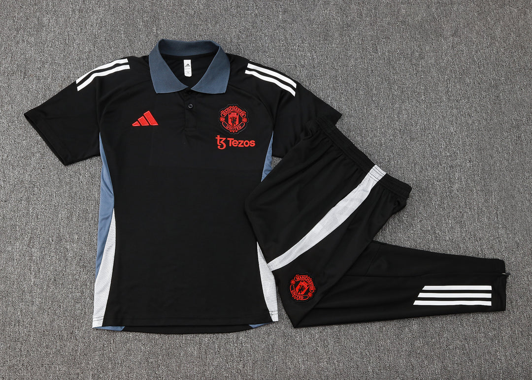 NEW MANCHESTER UNITED TRACKSUIT POLO 2º 24/25