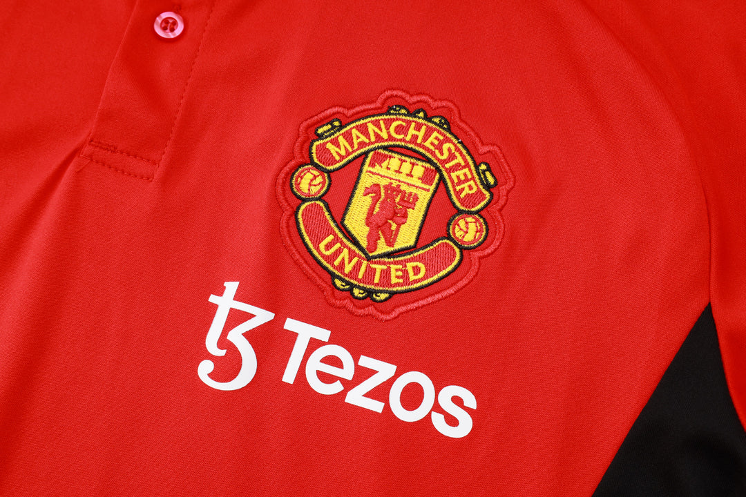 NEW MANCHESTER UNITED TRACKSUIT POLO 3º 24/25