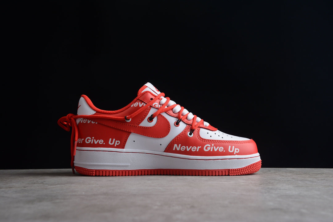 NEW AIR FORCE 1 RED AND WHITE