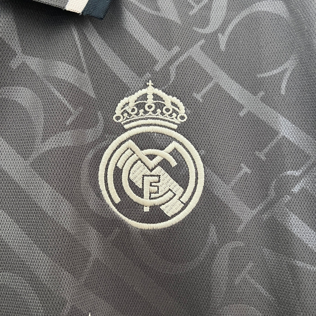 NEW CAMISETA PERSONALIZADA REAL MADRID BLACK 24/25