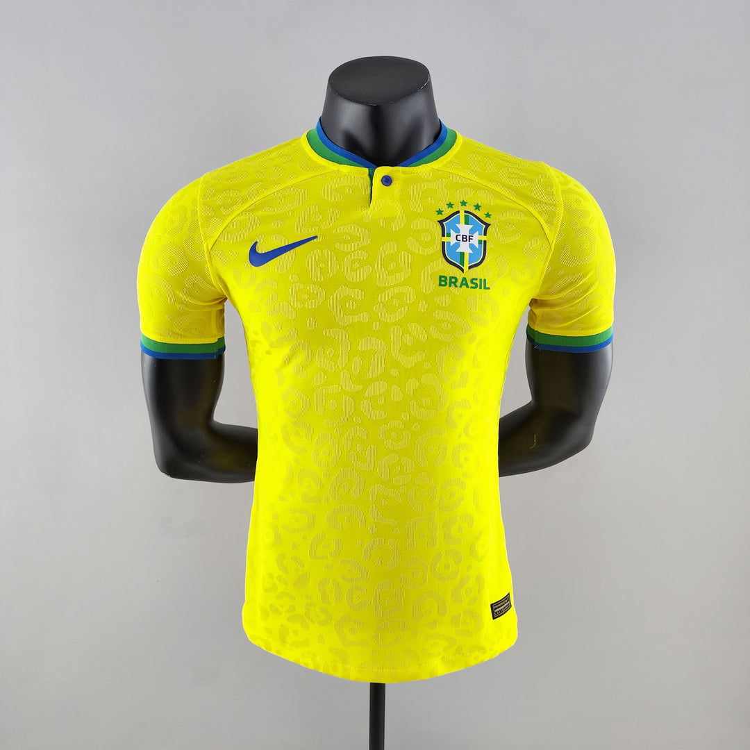 CAMISETA BRASIL QATAR 2022 PLAYER VERSION