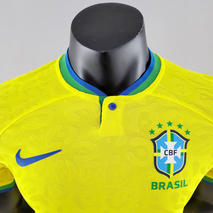 CAMISETA BRASIL QATAR 2022 PLAYER VERSION