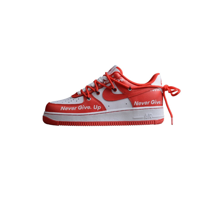 NEW AIR FORCE 1 RED AND WHITE