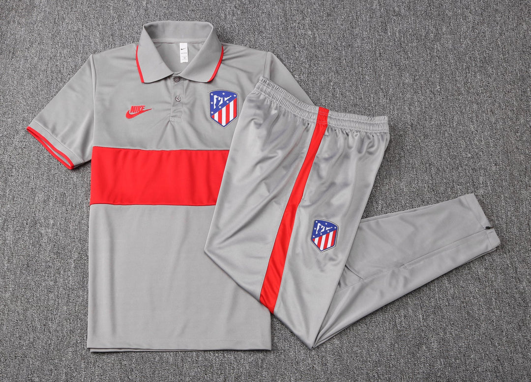 NEW ATLETICO DE MADRID TRACKSUIT POLO 4º