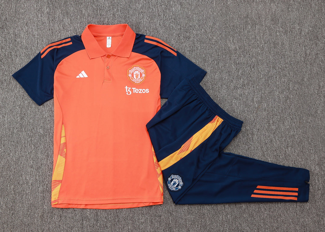 NEW MANCHESTER UNITED TRACKSUIT POLO 4º 24/25