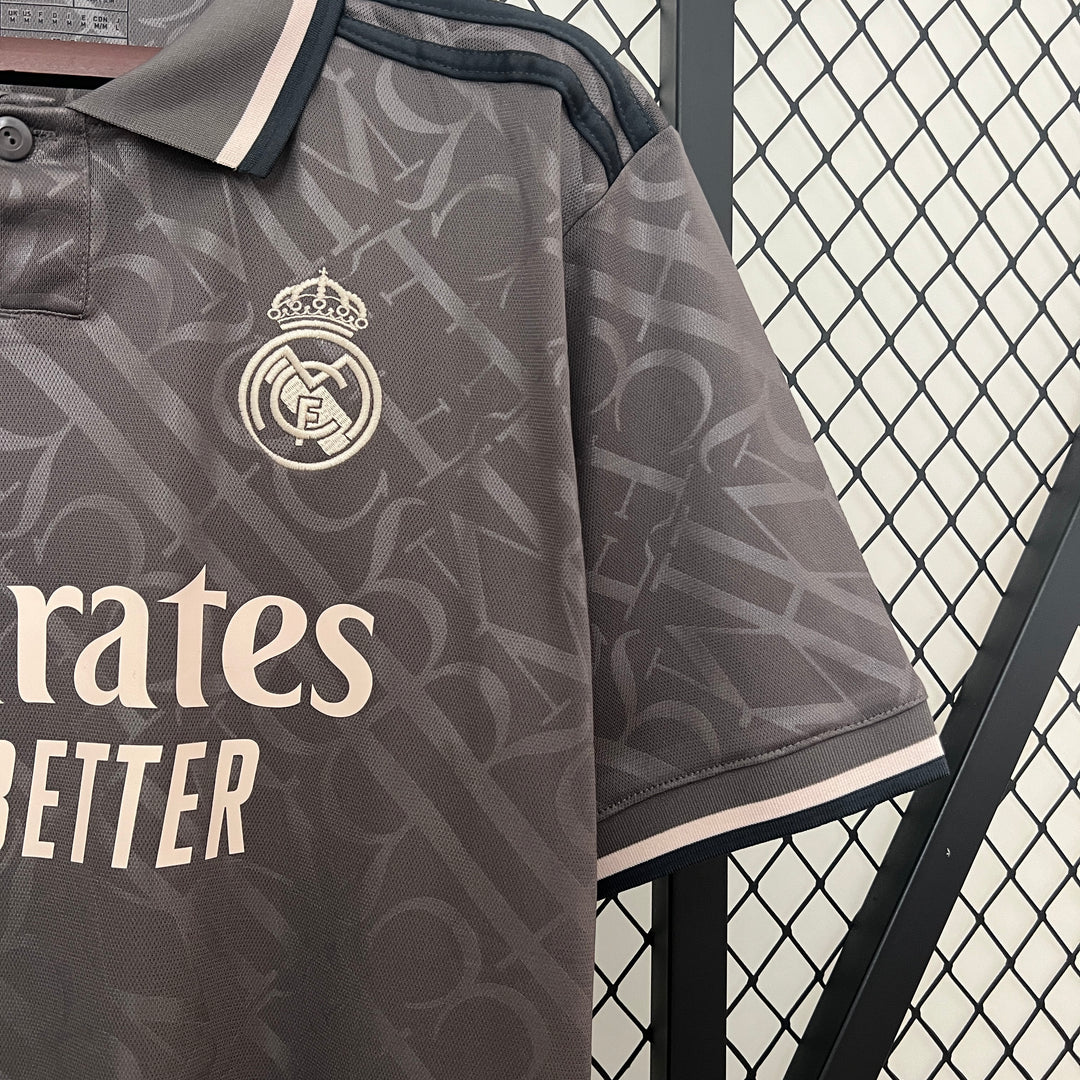 NEW CAMISETA PERSONALIZADA REAL MADRID BLACK 24/25