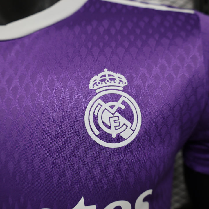 NEW CAMISETA VERSION PLAYER REAL MADRID MORADA 24/25