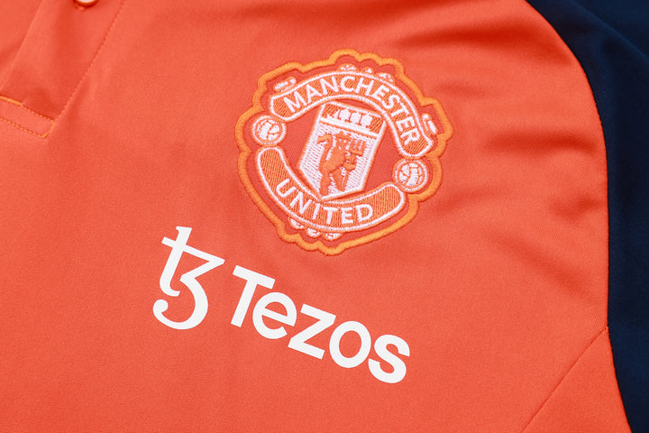 NEW MANCHESTER UNITED TRACKSUIT POLO 4º 24/25