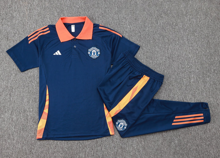 NEW MANCHESTER UNITED TRACKSUIT POLO 24/25