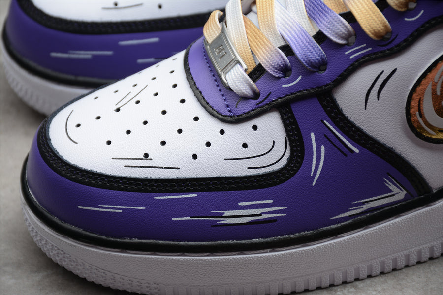 NEW AIR FORCE 1 PURPLE AND GOLD