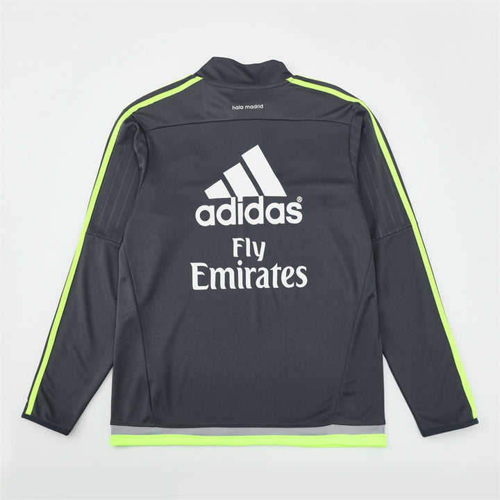 NEW REAL MADRID TrackSuit Complete RETRO 2015/16