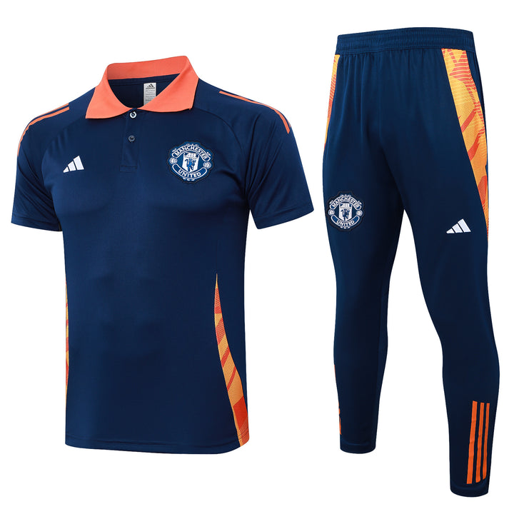 NEW MANCHESTER UNITED TRACKSUIT POLO 24/25