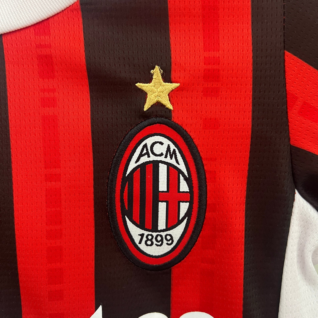 (NIÑO) CONJUNTO AC MILAN 2024/25