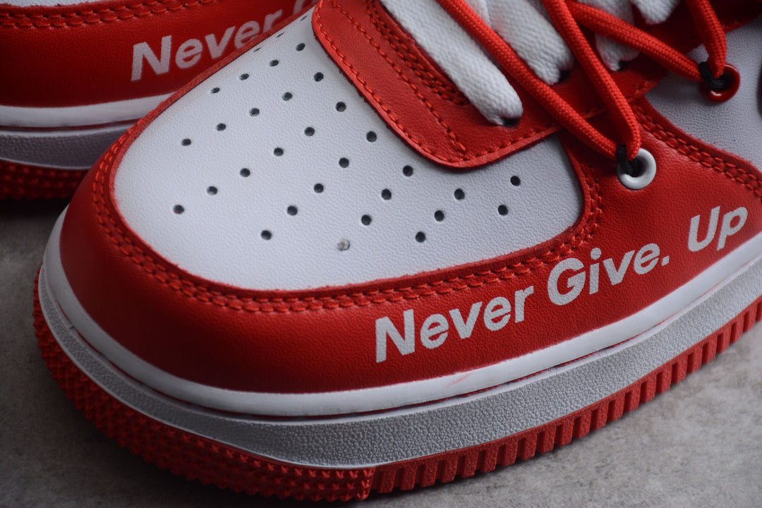 NEW AIR FORCE 1 RED AND WHITE