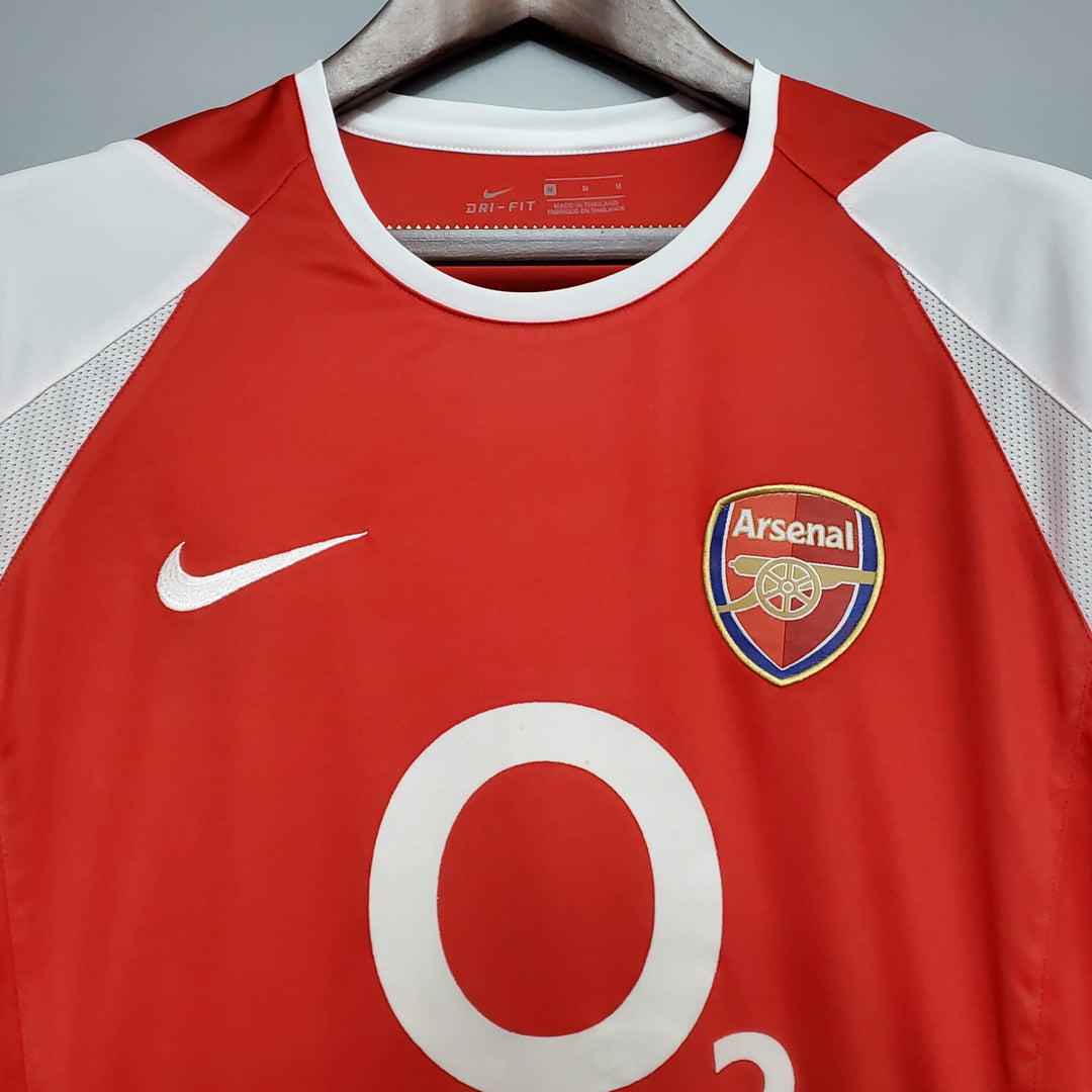 CAMISETA RETRO ARSENAL 02/04