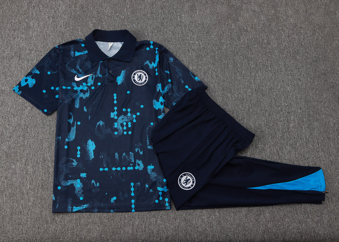 NEW CHELSEA TRACKSUIT POLO 24/25