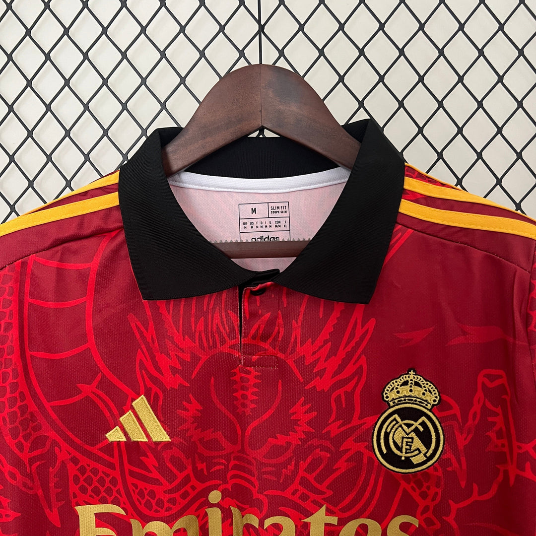 NEW CAMISETA REAL MADRID SPECIAL EDITION RED 2024/25